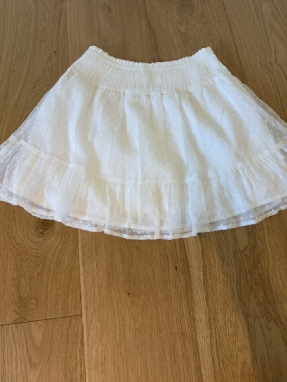 Abercrombie and fitch kids white skirt